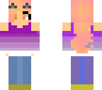 purple wolf girl edit