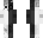 black and white