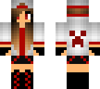 fille creeper rouge