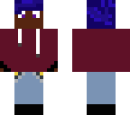 blue haired guy