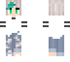 blue haired highschool boy edit