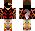 half cerberus boy with mask