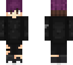 purple bowl cut