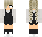 black overalls female