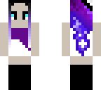 galaxy haired girl