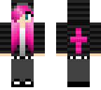 pink emo girl