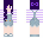 purple overall