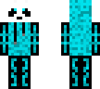 blue hoodied panda