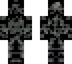 burned zombie