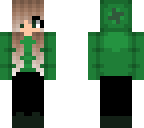 green jacket