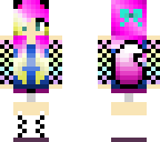 neon fox girl