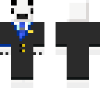 polar bear in suit