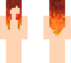 red ombre hair base