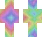 trippy pastel rainbow