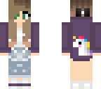 unicorn jacket girl