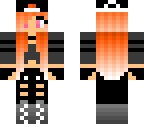 girl with orange hair and hat