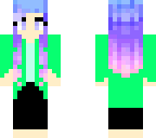 me with rainbow hair