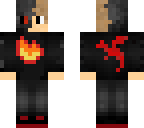 on fire