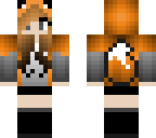 orange fox girl