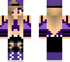 purple gamer girl