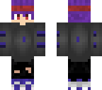 purple hair pvp skin