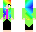 rainbow girl