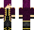 sora purple hair purple clothes