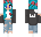 anime girl editable