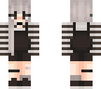 girl in a cute striped clothes