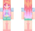 pink hair girl