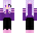 random purple girl