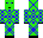 green and blue