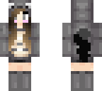 kawaii totoro wolf girl
