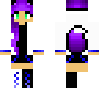 purple fox girl