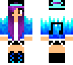 purple music girl 