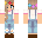 rainbow flower girl