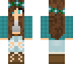 cute girl brown hair