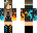 fire and ice girl