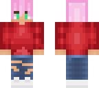 pink hair boy