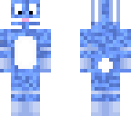 blue easter bunny