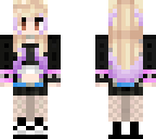cute violet girl