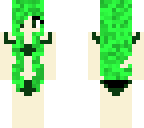 green swimming suit