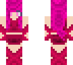 pink haired girl