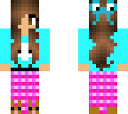 pj cookie monster bow