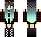 recoloured gothic girl