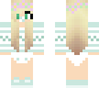 baby flower girl skin