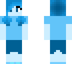 blue girl