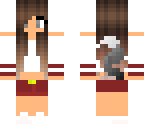 maroon wolf girl