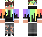 pastel rainbow boy