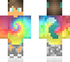 tie dye wolf
